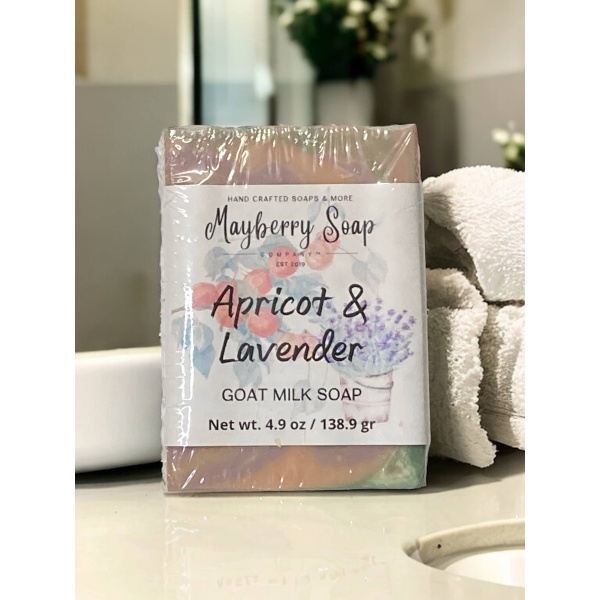 Apricot & Lavender Goat Milk Soap