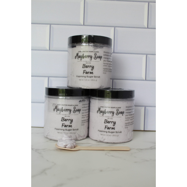 Berry Farm Foaming Sugar Scrub