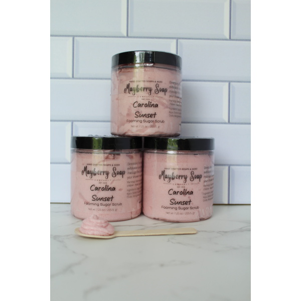 Carolina Sunset Foaming Sugar Scrub