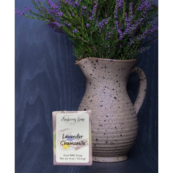 Lavender Chamomile Goat Milk Soap