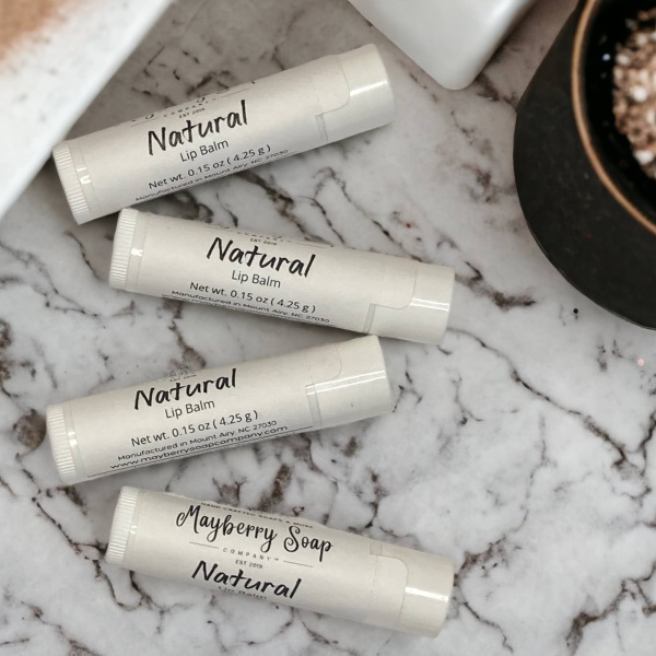 Natural (Unflavored) Lip Balm